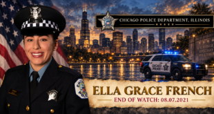 Officer Ella Grace French of Chicago Police, End of Watch August 7, 2021