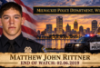 Officer Matthew John Rittner of the Milwaukee Police Department, End of Watch February 6, 2019