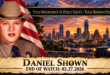 Trooper Daniel Shown, Texas Department of Public Safety - Texas Highway Patrol, End of Watch 2026-02-27