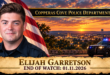Police Officer Elijah Garretson, Copperas Cove Police Department, End of Watch 2026-01-11