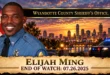 Deputy Sheriff Elijah Ming, Wyandotte County Sheriff's Office, End of Watch 2025-07-26