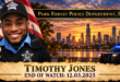 Detective Timothy Jones, Park Forest Police Department, End of Watch 2025-12-03