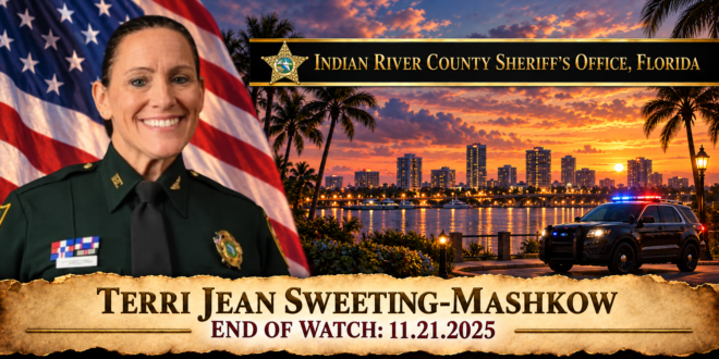 Sergeant Terri Jean Sweeting-Mashkow, Indian River County Sheriff's Office, End of Watch 2025-11-21