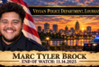Police Officer Marc Tyler Brock, Vivian Police Department, End of Watch 2025-11-14
