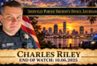 Deputy Sheriff Charles Riley, Iberville Parish Sheriff's Office, End of Watch 2025-10-06