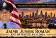 Police Officer Jaime Junior Roman, Philadelphia Police Department, End of Watch 2024-09-10