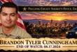 Deputy Sheriff Brandon Tyler Cunningham, Paulding County Sheriff's Office, End of Watch 2024-08-17