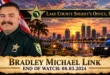 Master Deputy Sheriff Bradley Michael Link, Lake County Sheriff's Office, End of Watch 2024-08-03