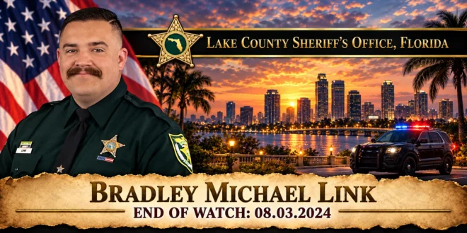 Master Deputy Sheriff Bradley Michael Link, Lake County Sheriff's Office, End of Watch 2024-08-03