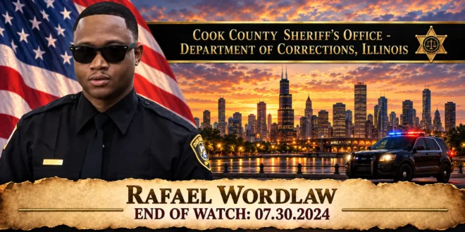 Deputy Sheriff Rafael Wordlaw, Cook County Sheriff's Office - Department of Corrections, End of Watch 2024-07-30