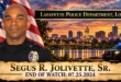 Senior Corporal Segus R. Jolivette, Sr., Lafayette Police Department, End of Watch 2024-07-25