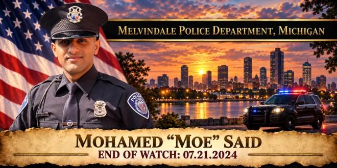 Corporal Mohamed "Moe" Said, Melvindale Police Department, End of Watch 2024-07-21