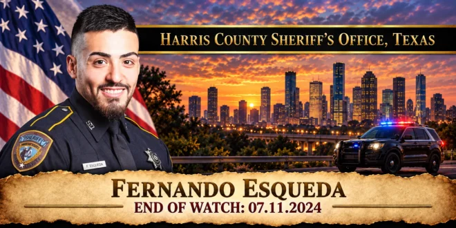 Deputy Sheriff Fernando Esqueda, Harris County Sheriff's Office, End of Watch 2024-07-11
