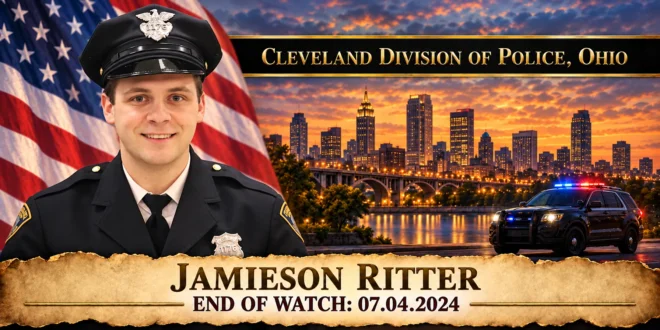 Police Officer Jamieson Ritter, Cleveland Division of Police, End of Watch 2024-07-04
