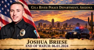Police Officer Joshua Briese, Gila River Police Department, End of Watch 2024-06-01