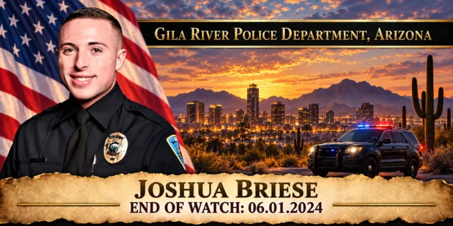 Police Officer Joshua Briese, Gila River Police Department, End of Watch 2024-06-01