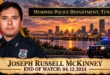 Police Officer Joseph Russell McKinney, Memphis Police Department, End of Watch 2024-04-12