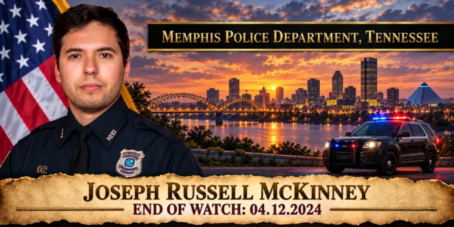 Police Officer Joseph Russell McKinney, Memphis Police Department, End of Watch 2024-04-12