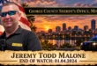 Deputy Sheriff Jeremy Todd Malone, George County Sheriff's Office, End of Watch 2024-01-04