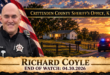 Deputy Sheriff Richard Coyle, Crittenden County Sheriff's Office, End of Watch 2026-04-30