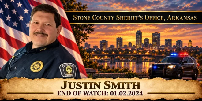 Deputy Sheriff Justin Smith, Stone County Sheriff's Office, End of Watch 2024-01-02