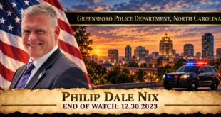 Sergeant Philip Dale Nix, Greensboro Police Department, End of Watch 2023-12-30