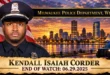 Police Officer Kendall Isaiah Corder, Milwaukee Police Department, End of Watch 2025-06-29